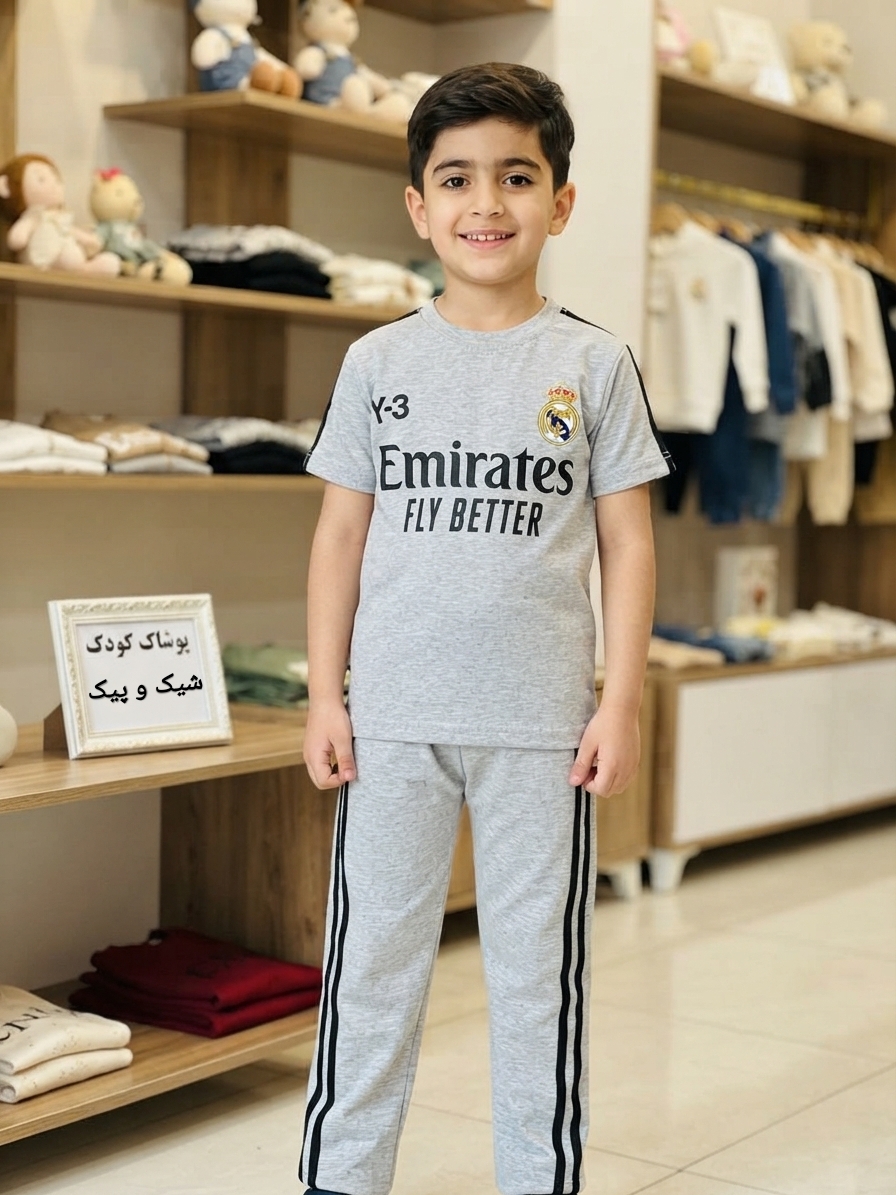 تیشرت و شلوار رئال مادرید سایز 50/55/60/65