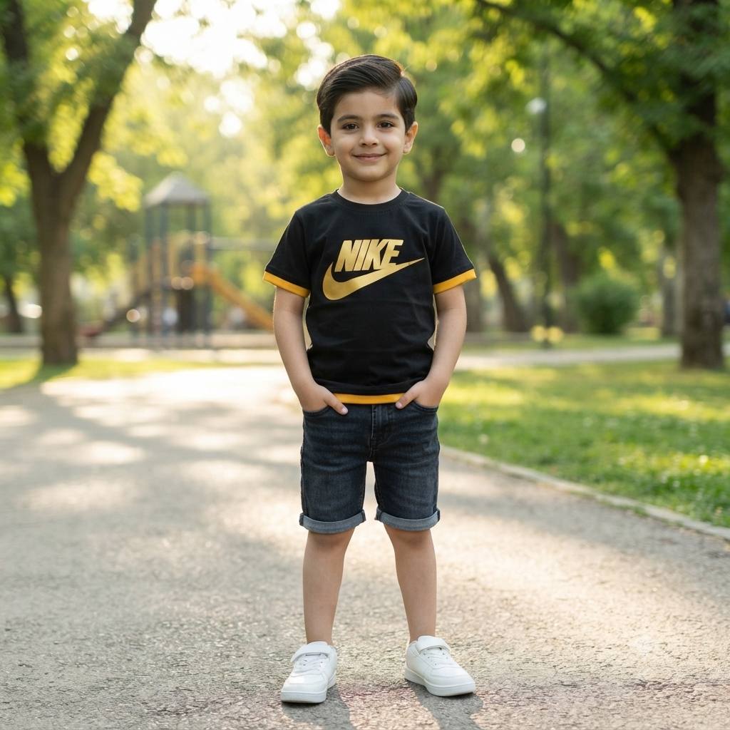 تیشرت پسرانه نایک سایز 40/45