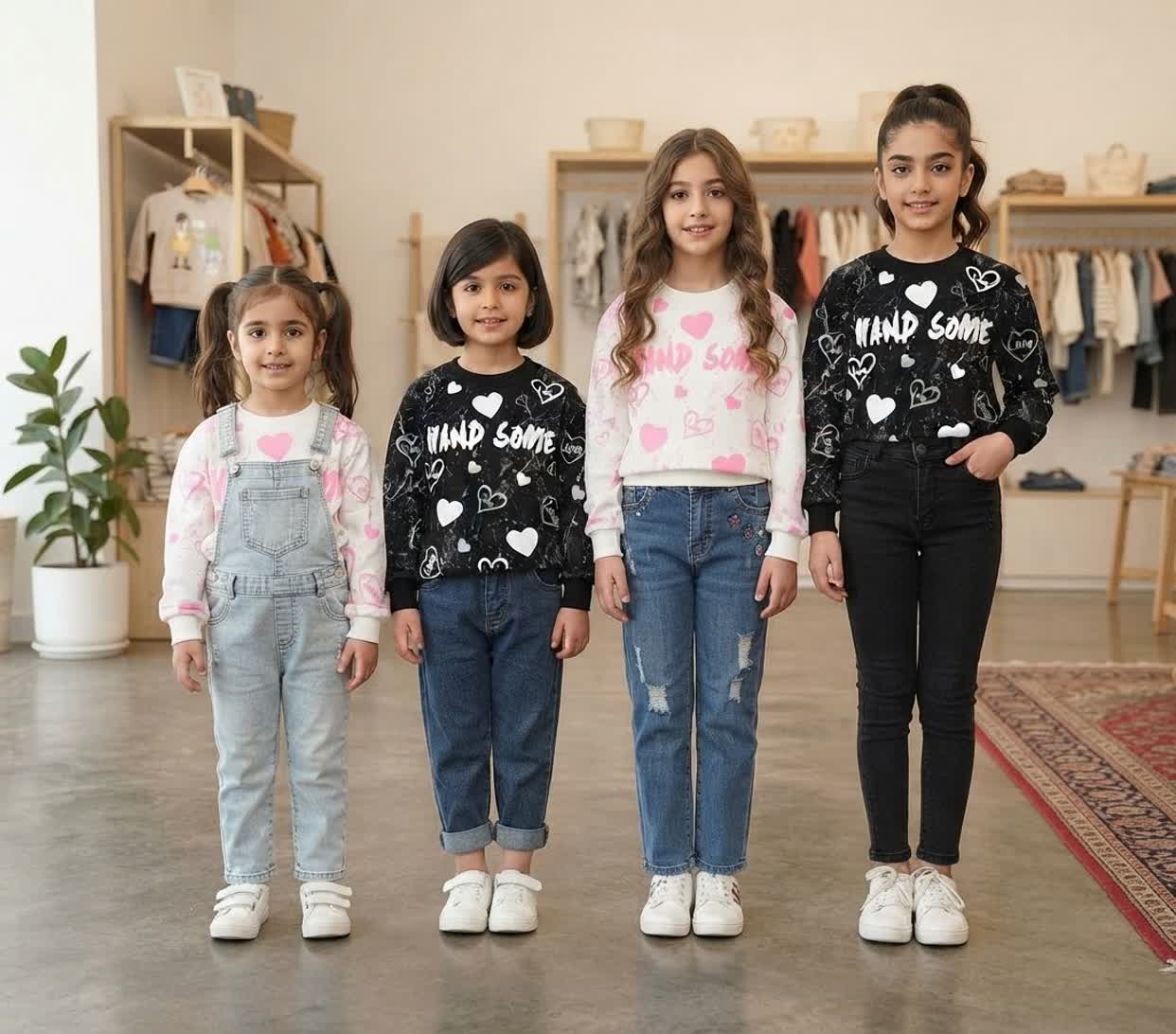 بلوز دورس دخترانه سایز 40/45/50/55/60/65