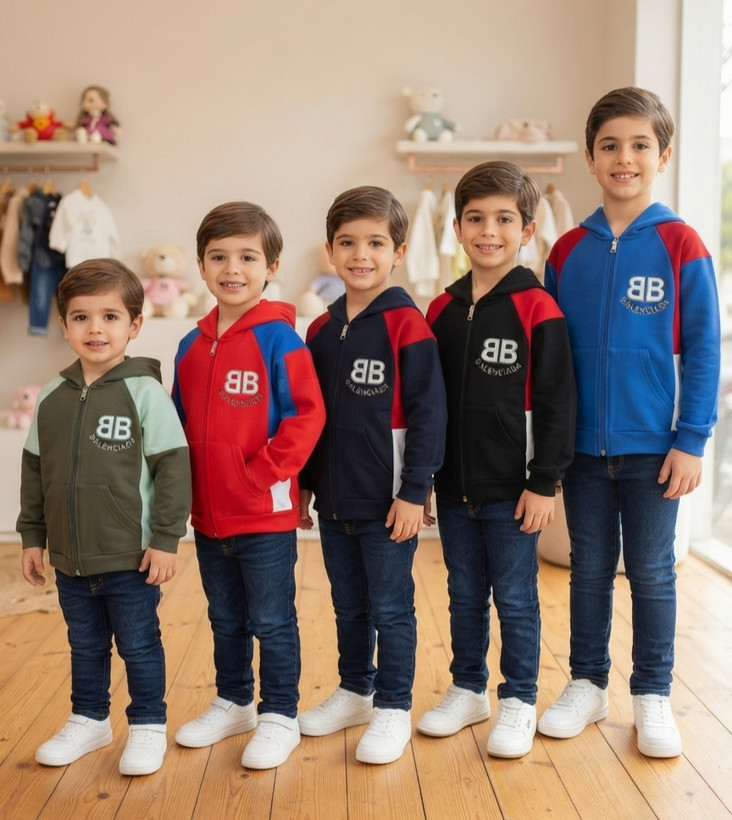 سویشرت اسپرت بچگانه سایز 45/50